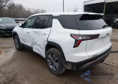 2025 Chevrolet Equinox Fwd Lt из США, поврежденный, VIN 3GNAXHEGXSL311369